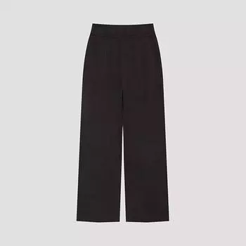 She S miss шерстяные широкие трикотажные брюки SSkSlo42510 Dw dark brown/55