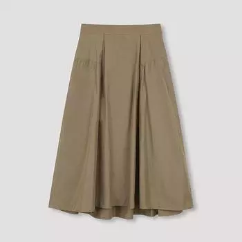 She S miSS Shirring A Line Skirt SwwSkn31050 Db dark beige/55