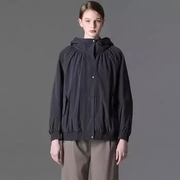 She S miSS Shirring Point джемпер с капюшоном и подкладкой Цена 398 000 вон DARK BEIGE (DB)/55