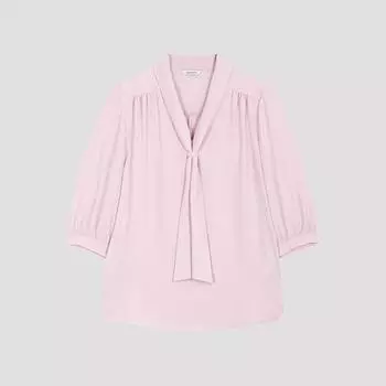 She S miSS Shirring Tie Neck blouSe Swwblo22540 Lp light pink/55