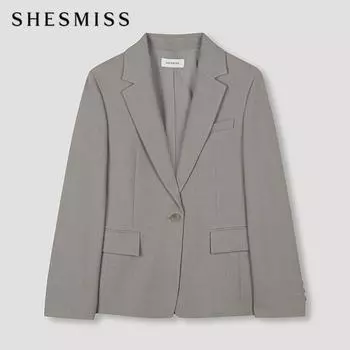 She S miss Single базовая куртка SwSjkn41010 Gb gray beige/55