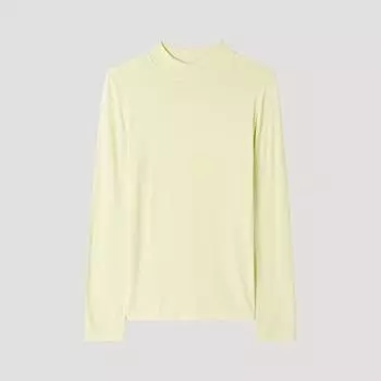 She S miss Slim Fit Футболка с воротником-стойкой SajTSp12510 Ly light yellow/55