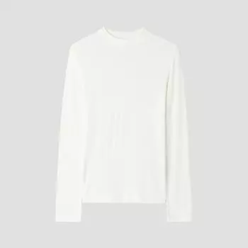 She S miSS Slim FiT Mock Neck T ShirT SajTSp12510 Iv Ivory/55