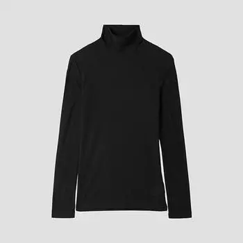 She S miSS Slim FiT TurTleneck T ShirT SSjTSp12010 Bk blacks/55