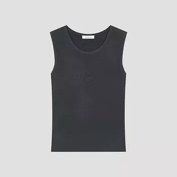 She S miSS Slim Round Neck SleeveleSS Knit SSkpoo22570 Dg dark gray/55