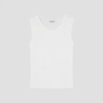 She S miSS Slim Round Neck SleeveleSS Knit SSkpoo22570 Ow off-white/55