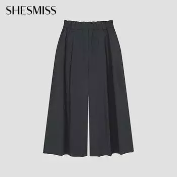 She S miSS Slit Back Banding Culotte pantS SwwSlo21100 Dg dark gray/55
