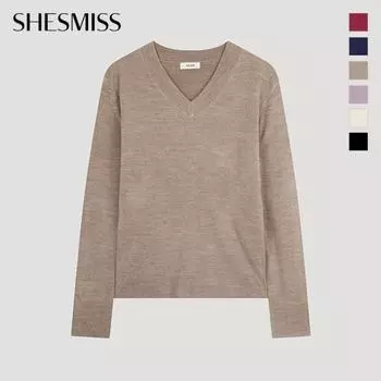 She S miSS Soft V Neck Knit SSkpoo42560 Ivory/55
