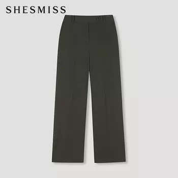 She S miSS Solid looSe Fit pantS SwwSln32040 Mb melange brown/55