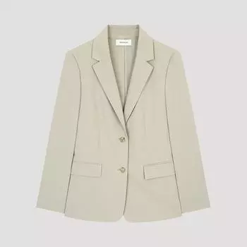 She S miSS Solid Single Set Up Jacket SwSjko21030 Кб khaki beige/55