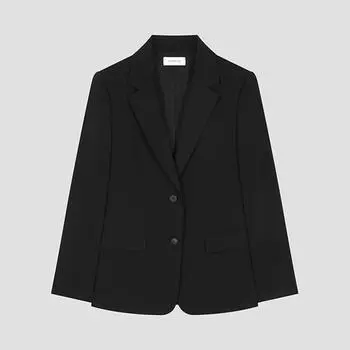 She S miSS Solid Single Set Up Jacket SwSjko21030 Bk blacks/55