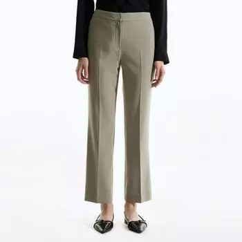 She S miSS Solid Straight SlackS SwwSln31010 Braun/44