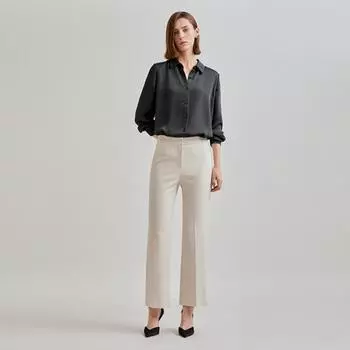 Она S Miss Solid Stretch брюки SwwSln41080 dark gray/55