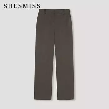 She S miSS Stretch baSic pantS SwwSln42040 Dw dark brown/44