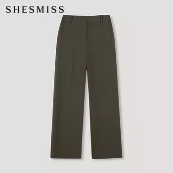 She S miss Stretch Широкие брюки SwSSln41020 Mk melange khaki/55