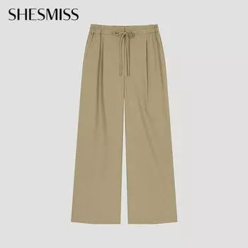 She S miSS String Banding Wide pantS SwwSlo21150 Db dark beige/55