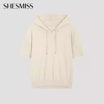 She S miSS SweatShirt Hooded Knit SSkpoo21170 Lb light beige/55