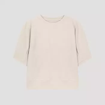 She S miss свободный крой круглый вырез толстовка SajtSo22070 Lp light pink/00