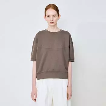 She S miss свободный крой круглый вырез толстовка SajtSo22070 blacks/00