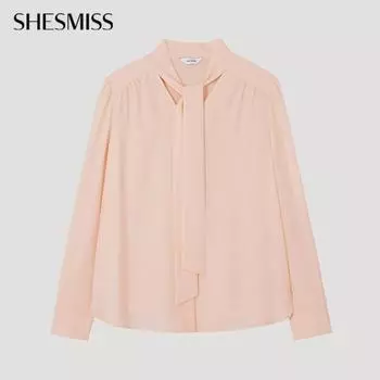 She S miSS Tie Neck blouSe SwwbLp12010 Lp light pink/55