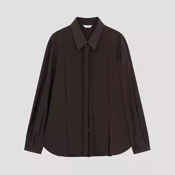 She S miSS Tie Strap blouSe Swwblo41050 Dw dark brown/55