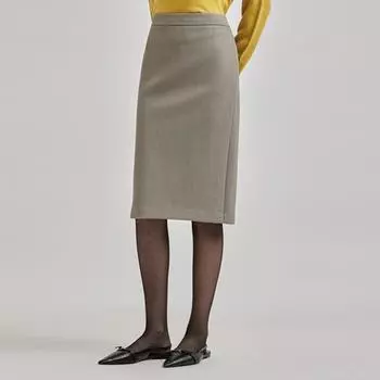 She S miSS Тонкая юбка миди SwwSkn42010 gray beige/55