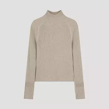 She S miSS Тонкий ребристый трикотажный свитер с имитацией горловины SSkpoo42730 blacks/55