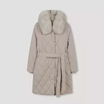 [She S miSS] Тонкий стеганый джемпер на утином пуху SSdjpn42010 Be beige/55