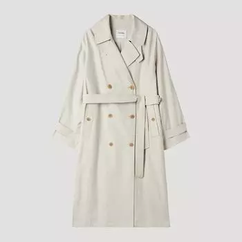 She S miSS Тренч с поясом Swwbyp12030 фунтов light beige/55