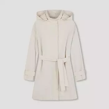 She S miSS Тренчкот с капюшоном и поясом Swwbyo11010 Iv Ivory/55