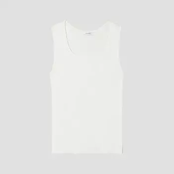 [She S miSS] Трикотажное платье без рукавов с квадратным вырезом SSkpop22040 Cr creamy/55