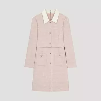 She S miSS Tweed Color Matching dreSS Swwopo11020 Pb pink beige/55