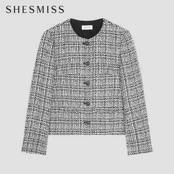 She S miss Tweed цветной пиджак с пуговицами Swwjko11040 Bk blacks/55