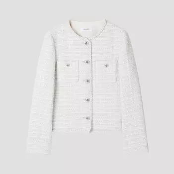 She S miSS Твидовый пиджак с косой линией Swwjkp12080 Ll light blue/55