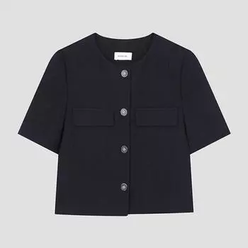 She S miSS Твидовый жакет с блестками Swwjko22080 Dn DARK NAVY/55