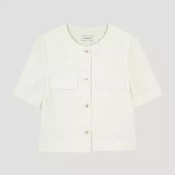 She S miSS Твидовый жакет с блестками Swwjko22080 Iv Ivory/55