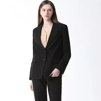 She S miss Two Button Single Jacket+Slim PantS Комплект из 2 предметов LIGHT BEIGE SET (LB)/55