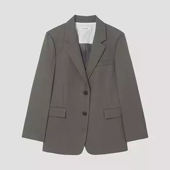 She S miSS Two Button Tailored Jacket Swwjkp12030 Dg dark gray/55