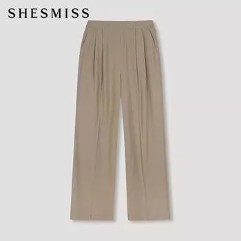 She S miSS Two Tuck Wide pantS SwwSln41160 Be beige/55