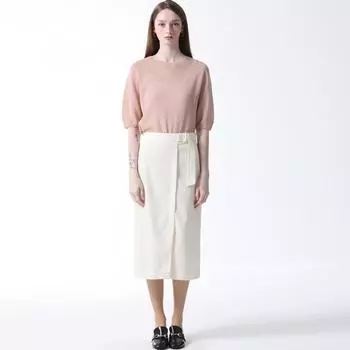 She S miss юбка миди с полосками цена 128 000 вон ivory (IV)/55