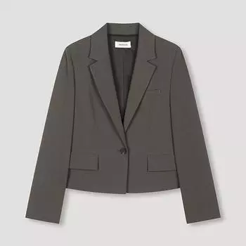 She S miSS Укороченная куртка из смеси шерсти SwSjkn31060 Br Braun/55