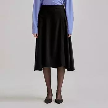 She S miss Unbalanced расклешенная юбка SwwSkn41040 beige/55