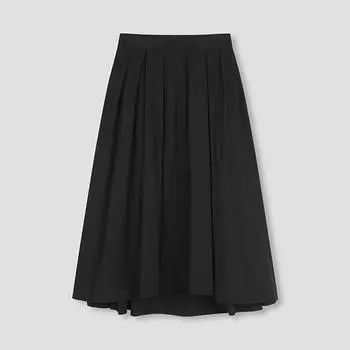 She S miSS Unbalanced Hem Skirt SwwSko12010 Bk blacks/55