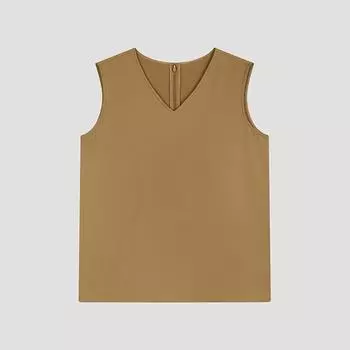 She S Miss V-образный вырез без рукавов блузка SWWBLO22530 Ca