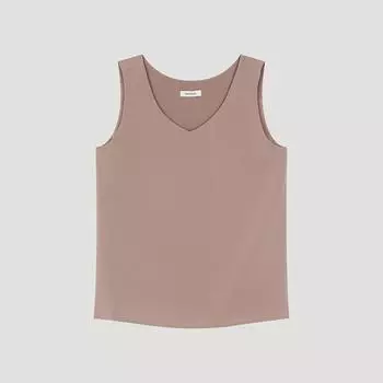 She S miSS V Neck SleeVeleSS blouSe Swwblo22130 Se sepia/55