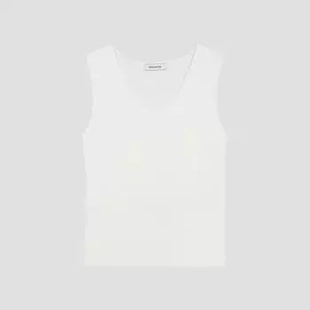 She S miss V Neck SleeVeSS Knit SSkpoo22520 Ow off-white/55