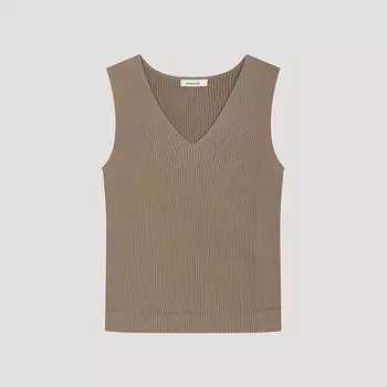 She S miss V-образный вырез без рукавов трикотаж SSkpoo22520 Lw light brown/55