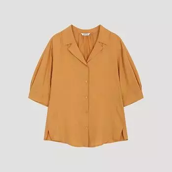 She S miSS Volume Open Collar Shirt SwwSto22560 Or oranges/55