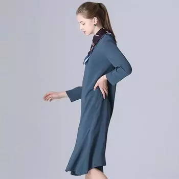 She S Miss Высококачественный комплект шарфов Русалочка Длинное платье brown (BR)/55