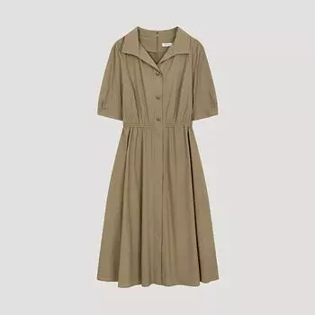 She S Miss платье-клеш с широким воротником Swwopo22130 Ca Camel/55